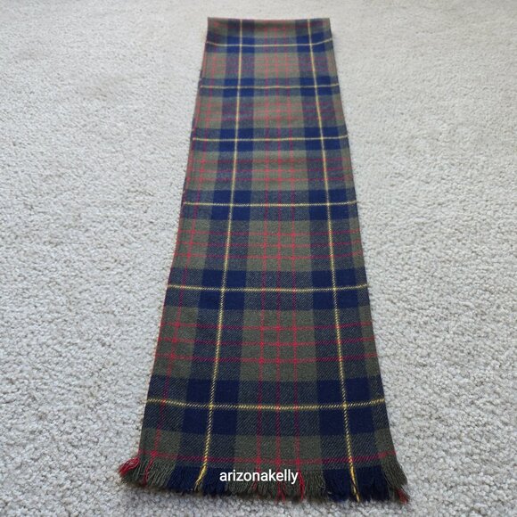 Laird-Portch Wool Plaid Scarf Scotland - Picture 7 of 9